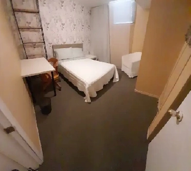 One bedroom unit in the basement newly renovated and furnished. Image# 1