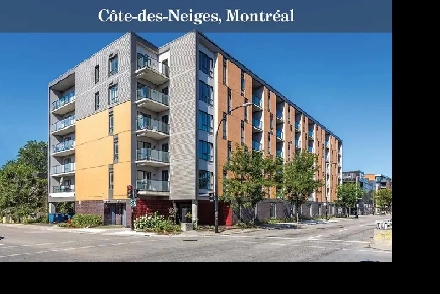 The Quartz Montreal Apartments - 1 Bedroom available at 6500 Dec Image# 1