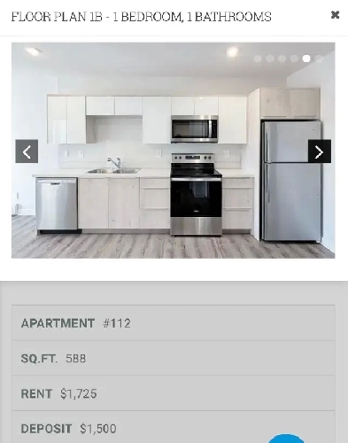 Aug. 13th Availability-2 wks free with LEASE TAKEOVER (1 month) Image# 1