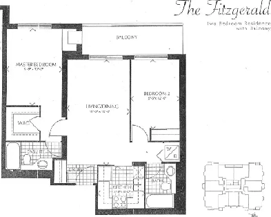 $2900-YONGE/FINCH - 2 BEDS 2 FULL BATHS PARKING LOCKER Image# 5