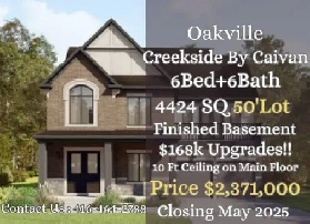 6 bed 6 bath Luxury detached home in oakville Image# 1