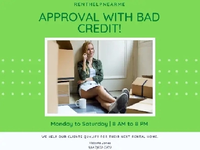 DONT LET BAD CREDIT HOLD YOU BACK FROM GETTING A RENTAL Image# 1