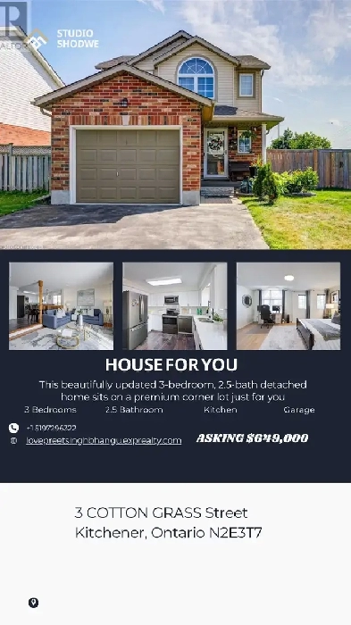 Fully renovated 3-bed, 2.5-bath detached house of sale Image# 1