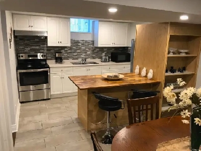 1 Bedroom Furnished Basement Apartment Richmond Hill Image# 1