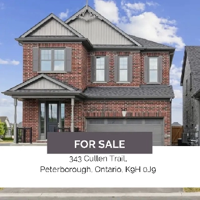 JUST LISTED - 343 CULLEN TRAIL, PETERBOROUGH, ON, K9H 0J9 Image# 6