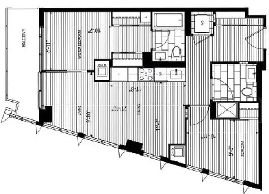DT - 1B1B in 2B2B Luxury Condo next to Subway & UofT & CMU Image# 1