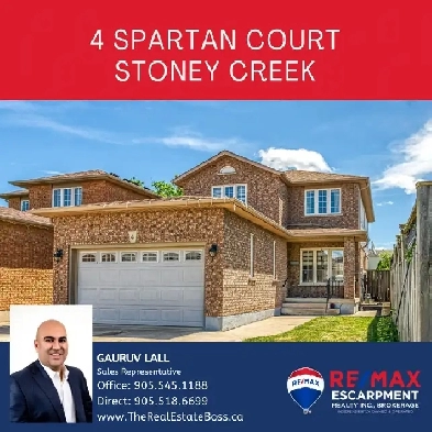 Stoney Creek 3 Bed 2.5 Bath Detached home Image# 6