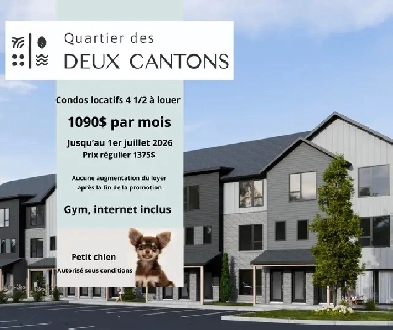 Promotion, 4 1/2 à louer pour le 1er octobre ! Image# 7