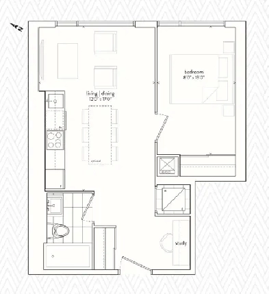 DT Toronto Garden District Condo 1bed 1bath under $500k! Image# 1