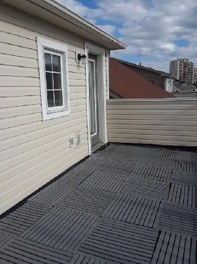 York U Subway, house terrance balcony bedroom & sharing washroom Image# 1