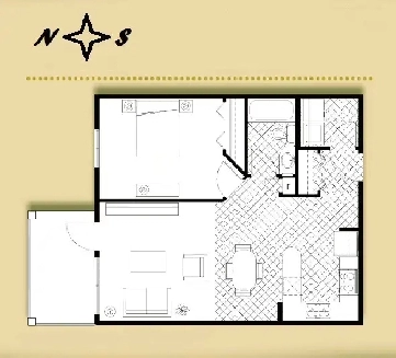 CLAREVIEW Quiet Top Floor XL 1-Bedroom Condo Pets Welcome Here Image# 1