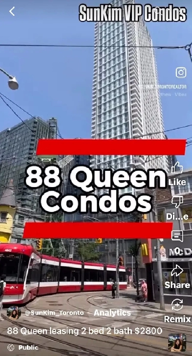 2 beds 2 bath New Condo 88 Queen $2800 Lake view  52 floor Image# 8