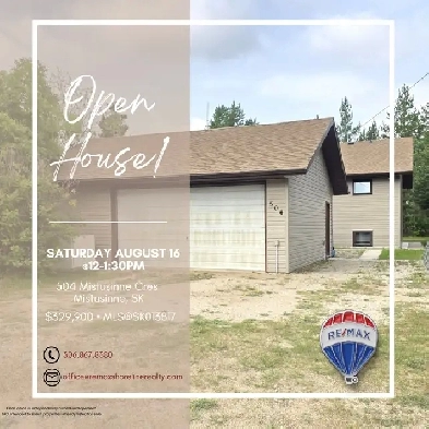 Open House! 504 Mistusinne Cres, Mistusinne, SK Image# 1