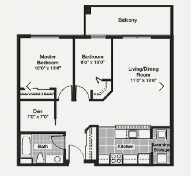 2 bedroom apartment available Image# 9