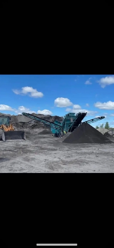 processed slag rock = no more pothole pesky weeds washboards Image# 10
