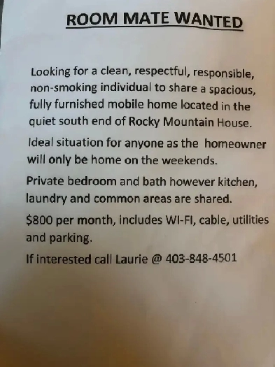 Roommate wanted Image# 1