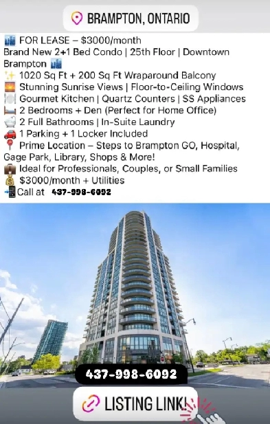 condo in brampton Image# 1