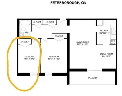 Room For Rent - Peterborough Image# 1