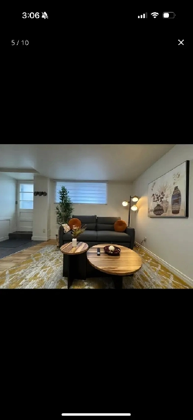 beautiful 31/2 apartment fully furnished cote saint luc Montreal Image# 3
