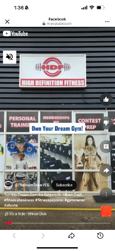 Private Gym For Sale Edmonton Image# 1