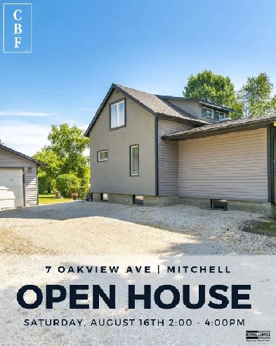 OPEN HOUSE, SAT AUG 16TH 2-4 | 7 Oakview Ave, Mitchell Image# 2