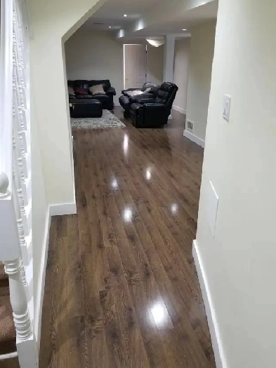 Renovated, Semi furnished 1 Bedroom   Den basement suite Image# 1