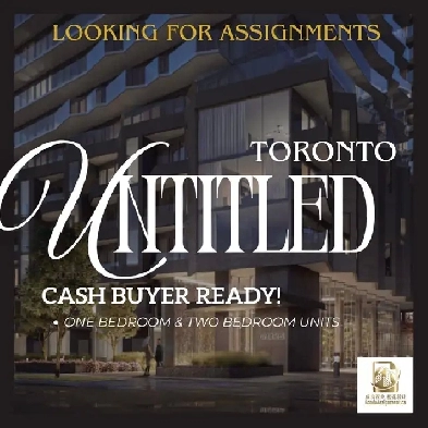 Looking for Untitled Toronto Assignments – 1 & 2 Bedroom UnitsLo Image# 1