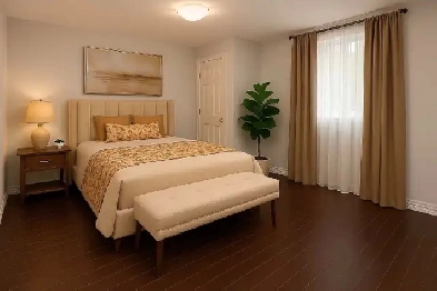 1 bedroom legal basement apartment,  Sheridan Image# 1