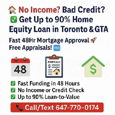 Private Mortgage Toronto -No Credit Check, No Income Needed! Image# 1