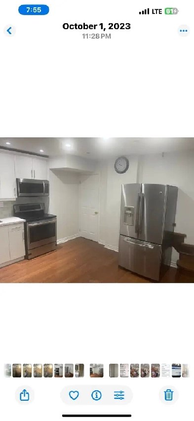 Basement Studio Apartment for Rent – Scarborough (M1J 3B2) Image# 1