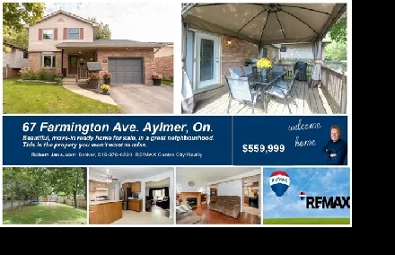 67 Farmington Ave Aylmer for sale! Real Estate Home for Sale! Image# 1