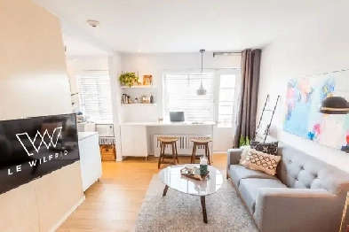 Superbe Studio Meublé au Cœur du Plateau Laurier Septembre Image# 1