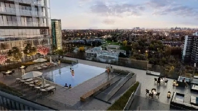 Short Time Rent Luxury Furnished Condo 2 Bed Den Yonge & Finch Image# 1