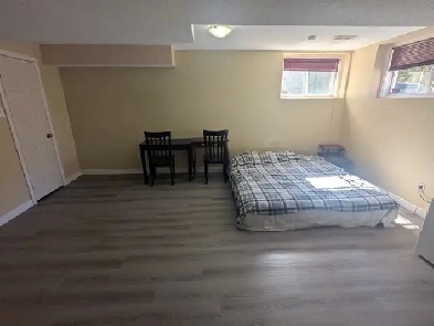 Basement studio apartment in Barrhaven, All inclusive. ASAP Image# 3