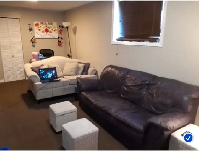 one bedroom Basement Image# 1