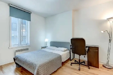 Large Room in Flat-Share w Private Bathroom - Downtown BerriUQAM Image# 1