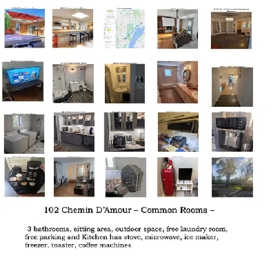 Monthly Furnished Rooms For Rent-Smart TV, Wifi,Queen Beds Image# 1