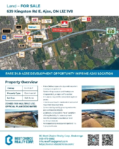 Rare Land Development Opportunity in Ajax! Image# 1