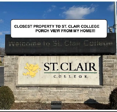 30 SECS to ST. CLAIR COLLEGE   SAVE $$ - PRIVATE ROOMS FOR RENT Image# 1