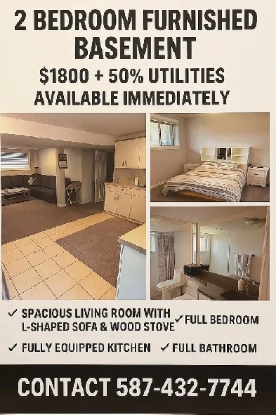Furnished Basement for Rent Image# 6