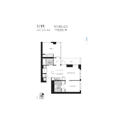 11 Yorkville | $550K  LOSS! | 2 Bed   Media | 55  High Floor Image# 2