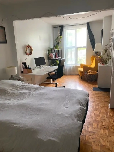 Plateau Mont Royal , près du métro 4 1/2 , une chambre double Image# 7