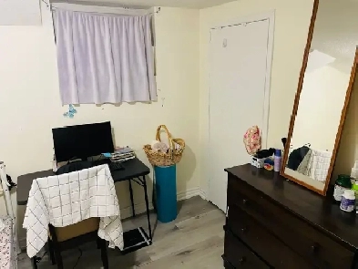 Private Furnished Basement Room only For Female.All Included$650 Image# 5