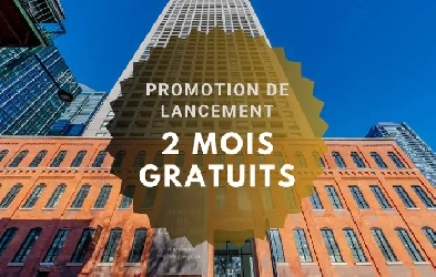 Lease Transfer – Studio in Downtown Montreal (All Inclusive, New Image# 1