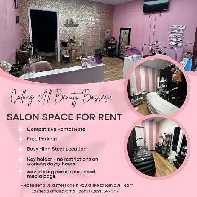 salon space for rent Image# 3