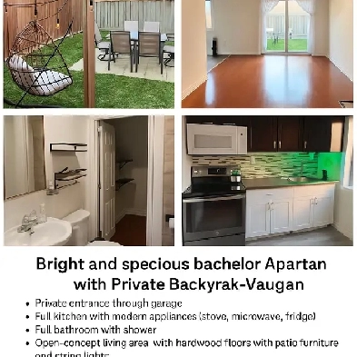 Bachelor for rent (female student only)
