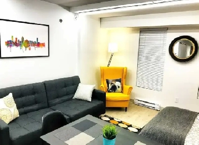 Modern studio -Furnished & all included, Berri -UQAM metro Image# 2