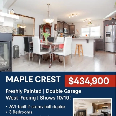 OPEN HOUSE, HOUSE FOR SALE IN MAPLE CREST NW EDMONTON, AB Image# 1