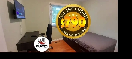 Rooms For Rent ✔Females✔ Furnished Rooms ✔All Included Room Rent Image# 2