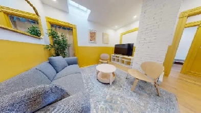 Bedroom TV  sofa  in a 4 bedroom apt close UQAM/McGill Image# 4